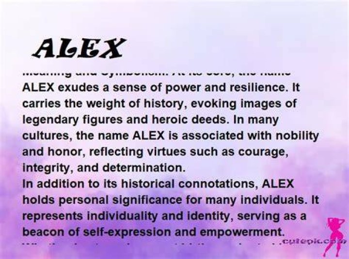 Alex