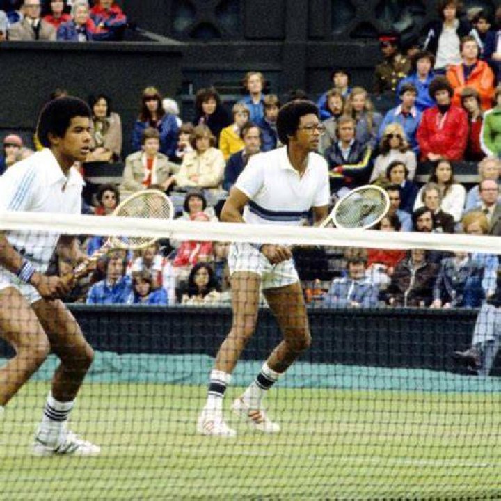 Arthur Ashe, Christopher Toyne, Yannick Noah, Adrian Stonebridge
