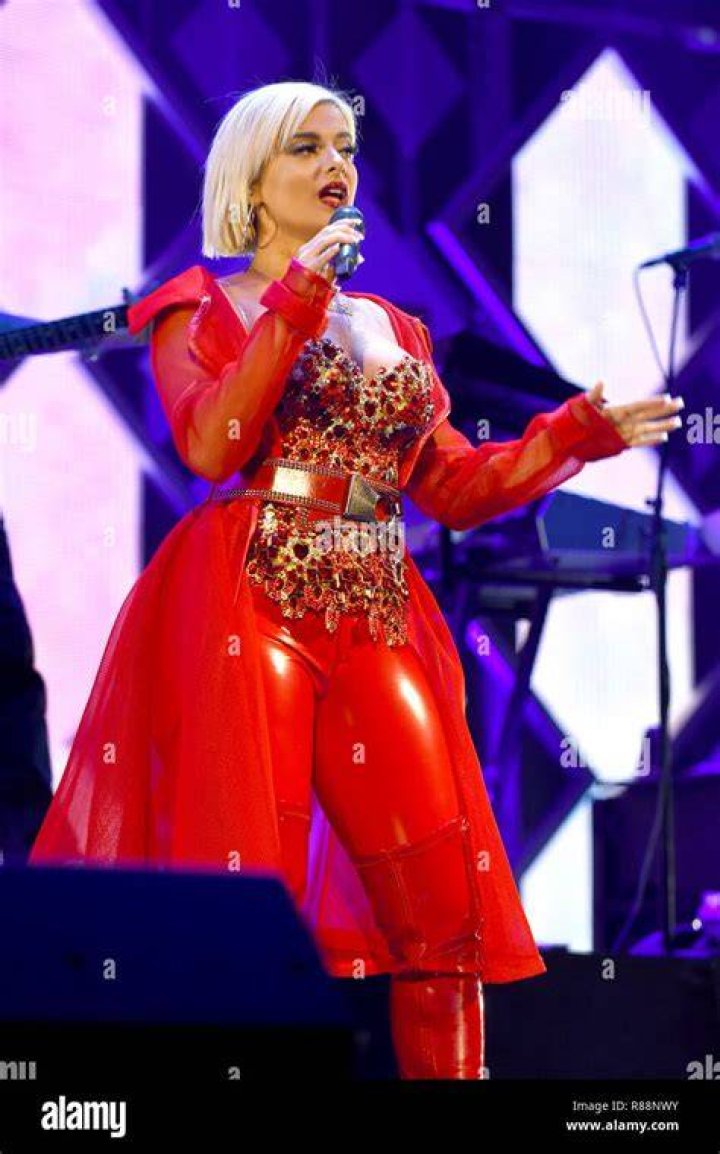 Bebe Rexha on the stage