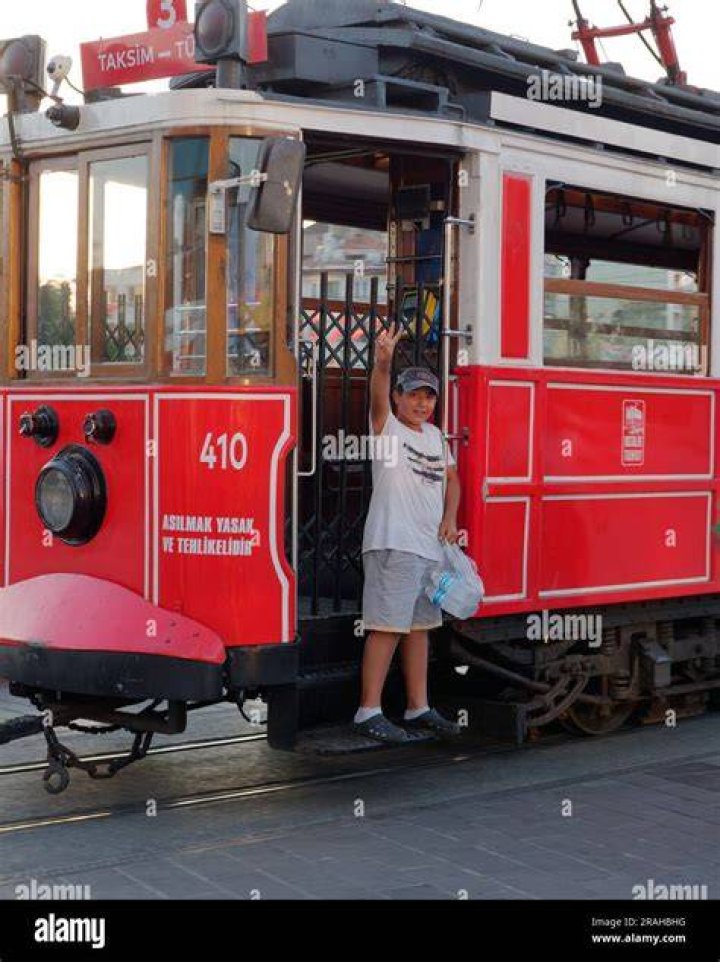 Boy in Tram