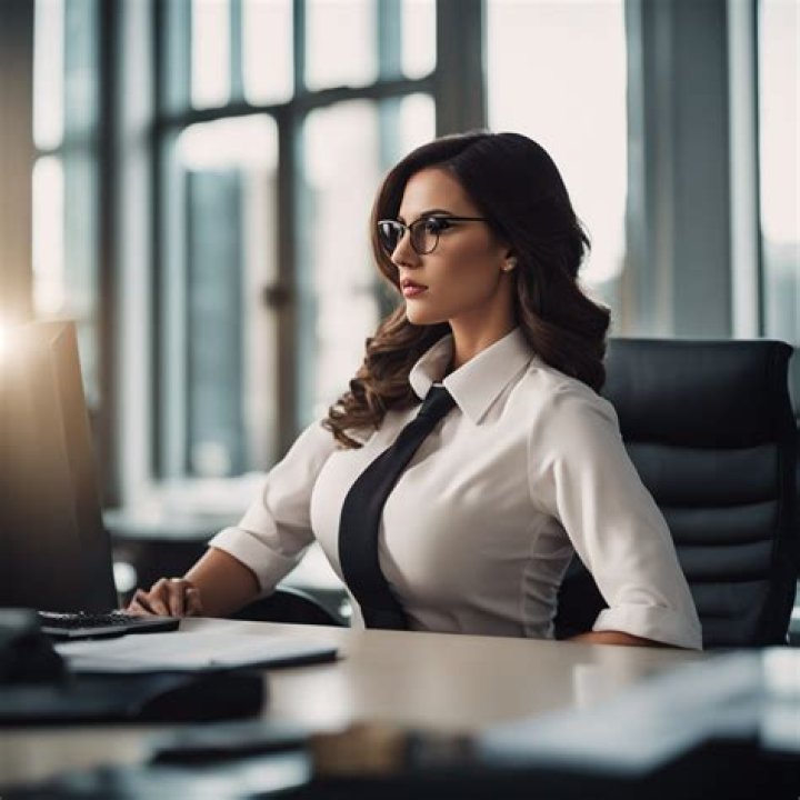 Busty Secretary