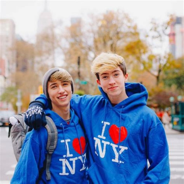 Cash Baker with his brother Cash Baker with his brother