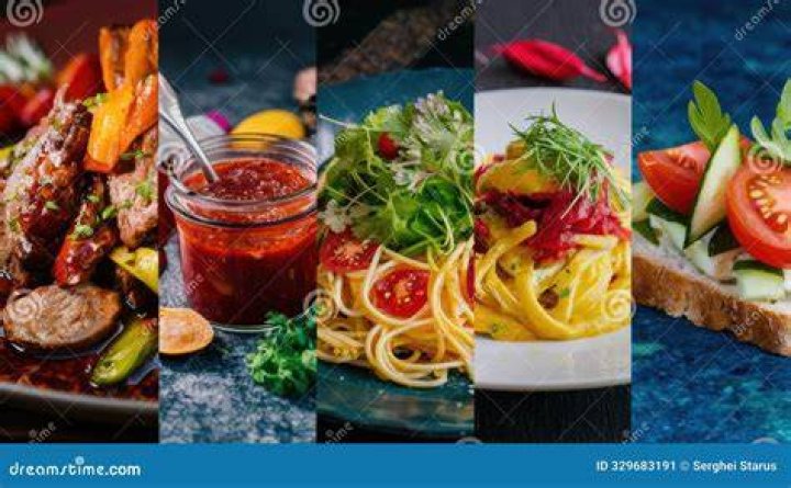 Collage of four photos showing how to make sticky buns.