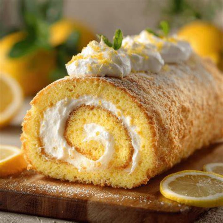 Creamy lemon filling in a large bowl.