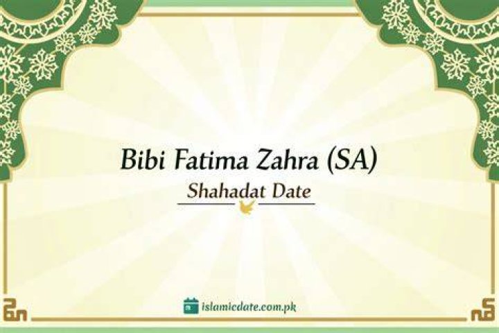 Date of Fatima