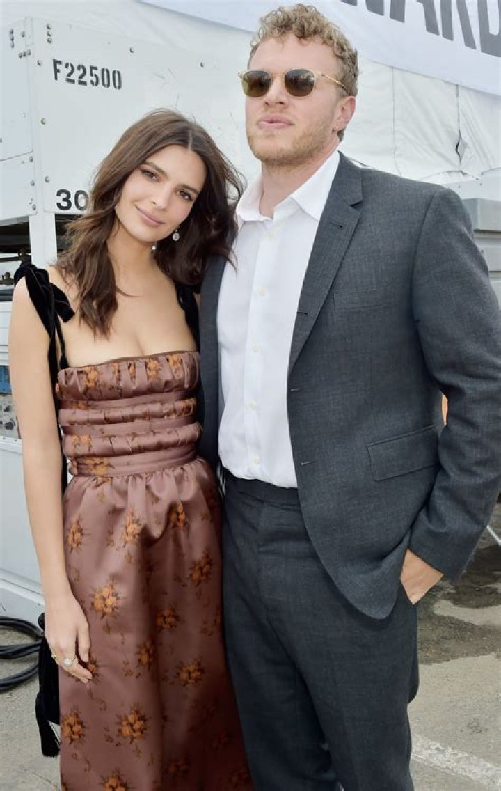 Emily Ratajkowski with her husband Sebastian Bear McClard