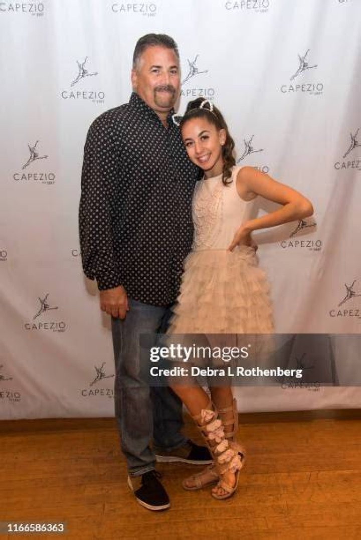 GiaNina Paolantonio with her dad GiaNina Paolantonio with her dad