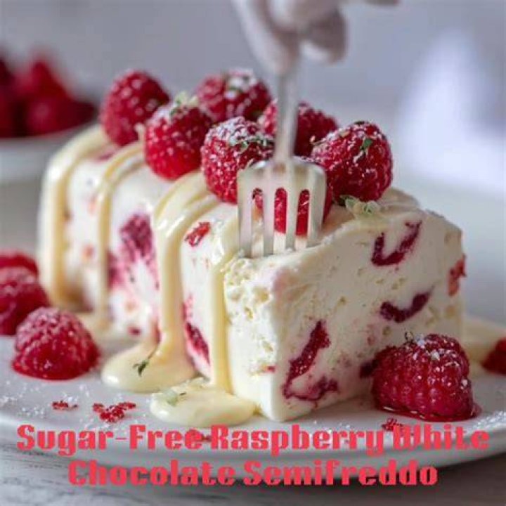Heavy cream, raspberries, and sugar.