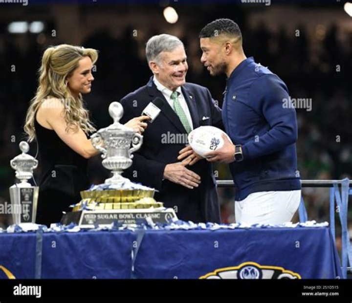 Himself - Field Reporter / Trophy Presentation