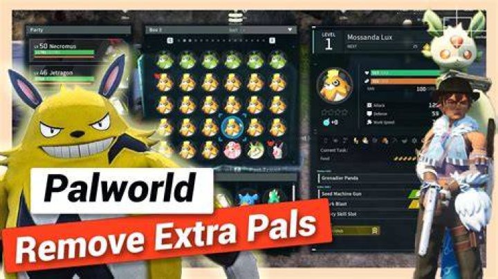 How to Remove Pals in Palworld