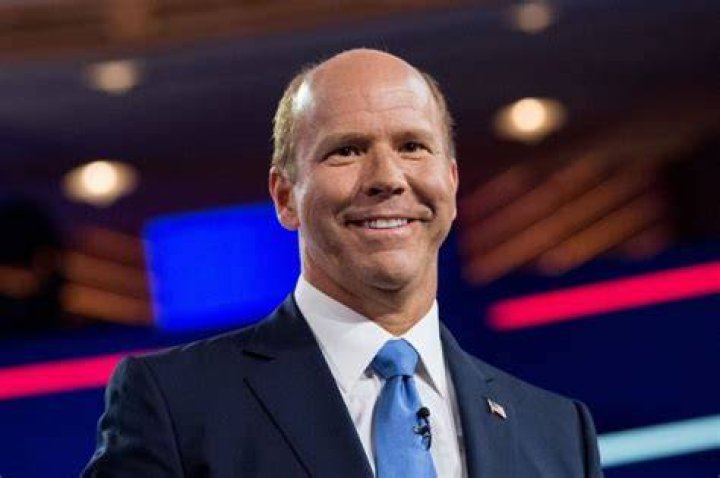John Delaney with his spouse April Delaney