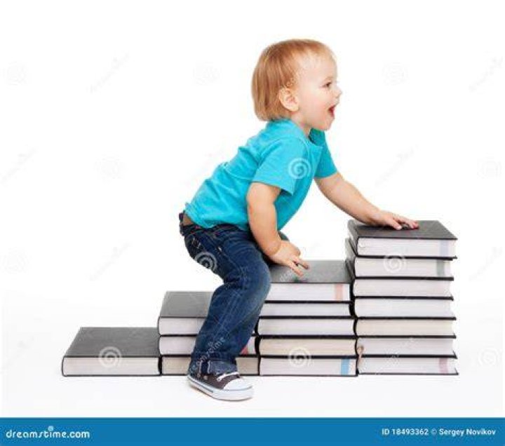 Kid on Steps