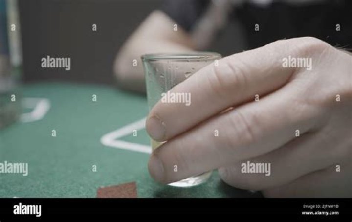 Man playing gin