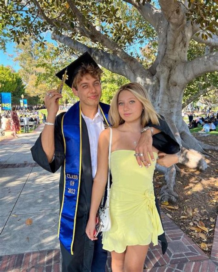 Nicolette Durazzo with her brother