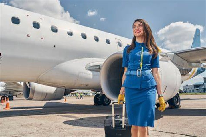 Plane Stewardess
