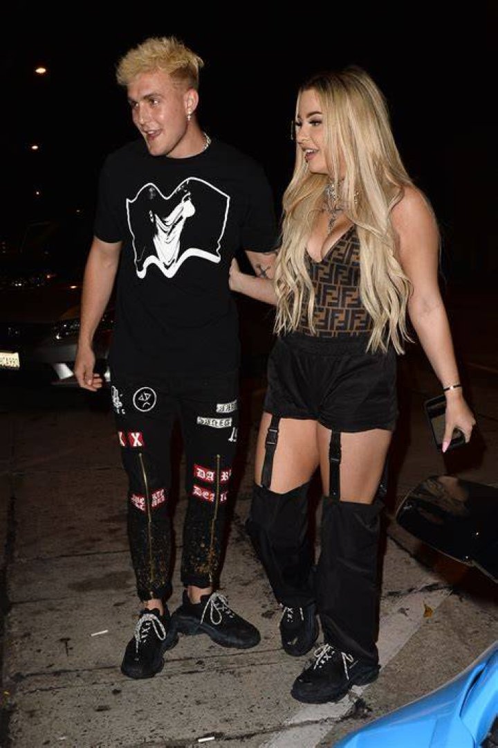 Tana Mongeau with Jake Paul