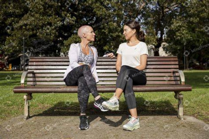 Woman On Park Bench #2